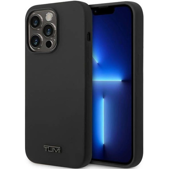 Tumi iPhone 14 Pro Max 6.7'' black hardcase Liquid Silicone - (TUHCP14XSK)
