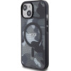 Tumi iPhone 15 / 14 / 13 6.1'' black hardcase with Frosted Camo Print and MagSafe - (TUHMP15STCAMK)