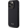 Tumi iPhone 15 Pro 6.1'' black hardcase with Leather Ballistic Pattern and MagSafe - (TUHMP15LRBAK)