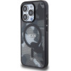 Tumi iPhone 15 Pro Max 6.7'' black hardcase with Frosted Camo Print and MagSafe - (TUHMP15XTCAMK)