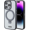 Tumi iPhone 15 Pro Max 6.7'' white hardcase with Transparent Ring Stand and MagSafe - (TUHMP15XSSFC)
