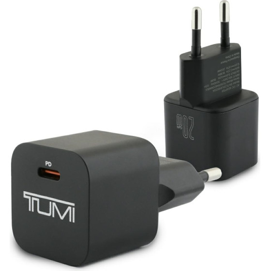 Tumi Network Charger Smart Power 20W USB-C black - (TUTATR4820WMSLK)