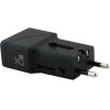Tumi Power Charger Travel Adapter 25W USB-C / USB-A black - (TUTA25WMSLK)