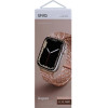 UNIQ Aspen Strap Apple Watch 40/38/41mm Series 1/2/3/4/5/6/7/8/SE/SE2 Braided DE citrus pink - (UNIQ-41MM-ASPDECPNK)