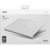 UNIQ Claro Bookcase MacBook Air 13 (2022) dove matte clear - (UNIQ-MA13(2022)-CLAROMCLR)
