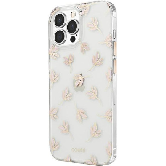 UNIQ Coehl Fleur Case iPhone 13 Pro Max 6,7'' blush pink - (UNIQ-IP6.7HYB(2021)-FLRPNK)