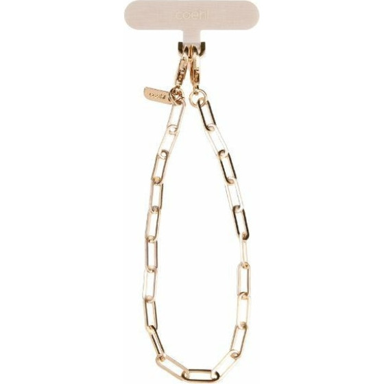 Uniq Coehl GoldiLocks Handstrap uniwersalny sznurek do telefonu na reke zloty/champagne gol - (UNIQ-GOLDILOCKS-HCGLD)