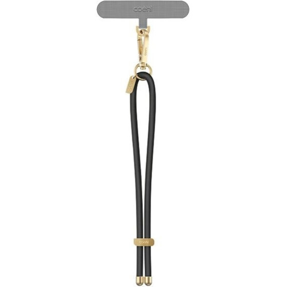 Uniq Coehl Laurel Handstrap uniwersalnysznurek do telefonu na reke czarny/black - (UNIQ-LAUREL-HMBLK)