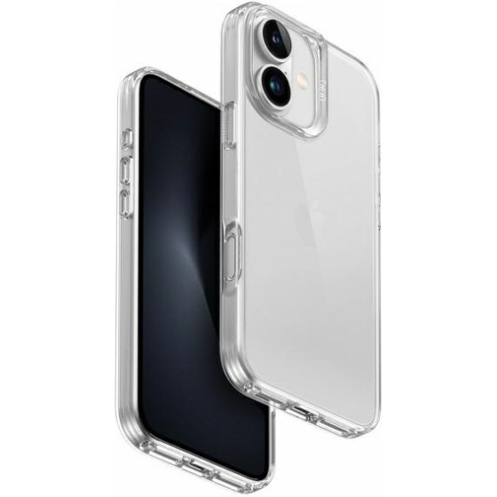 UNIQ etui Air Fender iPhone 16 6.1''przezroczysty/transparent - (UNIQ-IP6.1(2024)-AIRFNUD)