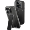 UNIQ etui Heldro Mount with Stand iPhone15 Pro Max 6.7'' dymny/vapour smoke - (UNIQ-IP6.7P(2023)-HELMSMK)