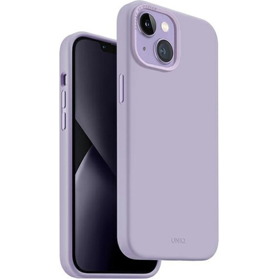 UNIQ Lino Case iPhone 14 6,1'' lilac lavender - (UNIQ-IP6.1(2022)-LINOLAV)