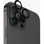 UNIQ Optix Aluminium Camera LensProtector iPhone 15 Pro 6.1'' midnight black szklo na obiektyw aparat - (UNIQ-IP6.1P(2023)-ALENSBLK)