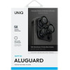 UNIQ Optix Aluminium Camera LensProtector iPhone 16 Pro 6.3'' / 16 Pro Max 6.9'' midnight black szklo - (UNIQ-IP6.3P-6.9P(2024)-ALENSBLK)