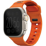 UNIQ pasek Stride Apple Watch Series1/2/3/4/5/6/7/8/9/SE/SE2/Ultra/Ultra 2 42/44/45/49mm FKM Rubber - (UNIQ-49MM-STRIVORG)