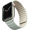 UNIQ Revix Strap Apple Watch Series 1-8/SE/SE2 38/40/41mm Reversible Magnetic green-beige - (UNIQ-41MM-REVSAGBEG)