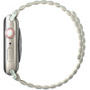 UNIQ Revix Strap Apple Watch Series 1-8/SE/SE2 38/40/41mm Reversible Magnetic green-beige - (UNIQ-41MM-REVSAGBEG)