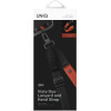 Uniq Vista Universal phone lanyard 2in1 charcoal amber - (UNIQ-VISTADUO2IN1-CHRAMB)
