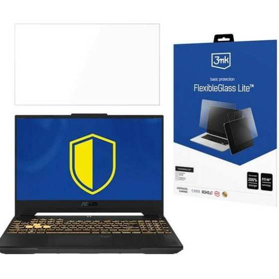 3MK FlexibleGlass Lite ASUS TUF GamingF15 do 17'' Szklo Hybrydowe Lite