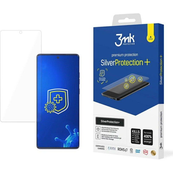 3MK Folia antymikrobowa SilverProtect+ montowana na mokro do Motorola Moto G85