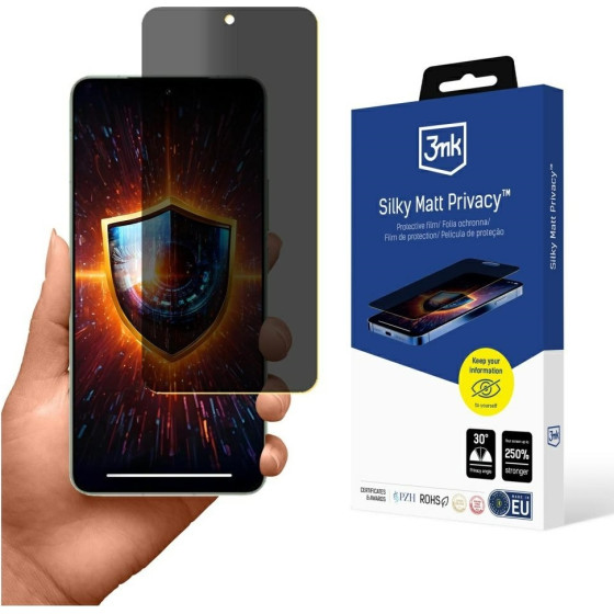 3MK Folia prywatyzujaca Silky Matt Privacy do Xiaomi 15 Pro