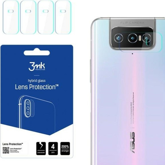 3MK Lens Protect Asus Zenfone 7 Pro Camera Lens Protection 4pieces