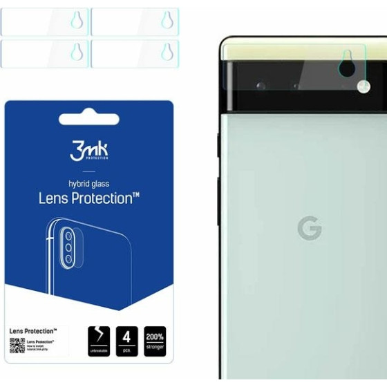 3MK Lens Protect Google Pixel 6 5G Camera Lens Protection 4pieces
