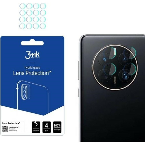 3MK Lens Protect Huawei Mate 50 ProOchrona na obiektyw aparatu 4szt