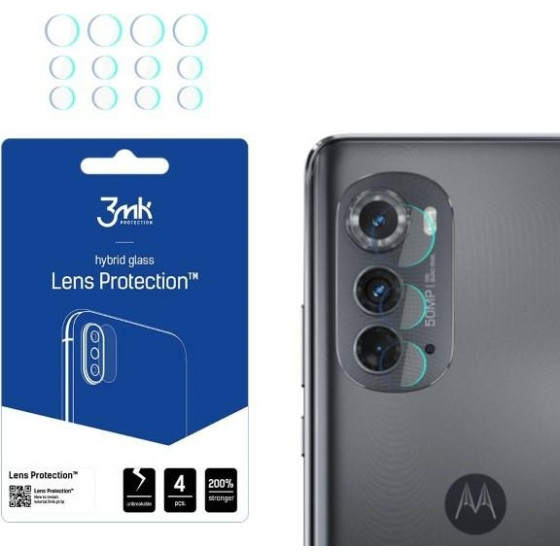 3MK Lens Protect Motorola Edge 2022Ochrona na obiektyw aparatu 4szt