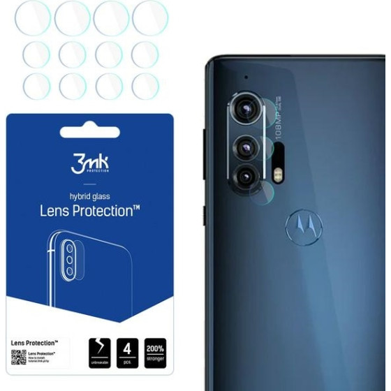 3MK Lens Protect Motorola Edge Plus Camera Lens Protection 4pieces
