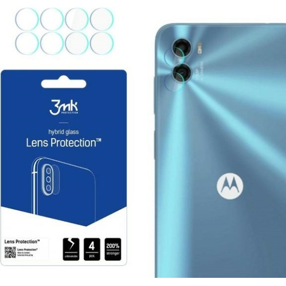 3MK Lens Protect Motorola Moto E22sOchrona na obiektyw aparatu 4szt