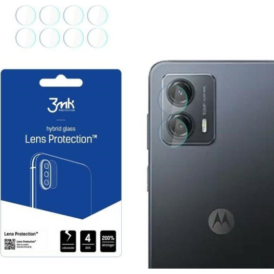 3MK Lens Protect Motorola Moto G53Ochrona na obiektyw aparatu 4szt