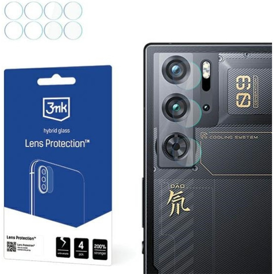 3MK Lens Protect Nubia Red Magic 9 ProOchrona na obiektyw aparatu 4szt