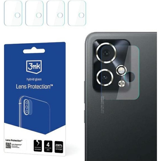 3MK Lens Protect Oneplus Ace 3Ochrona na obiektyw aparatu 4szt