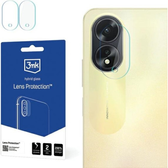 3MK Lens Protect Oppo A38 Ochrona naobiektyw aparatu 4szt
