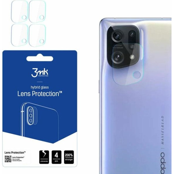 3MK Lens Protect Oppo Find X5 Camera Lens Protection 4pieces