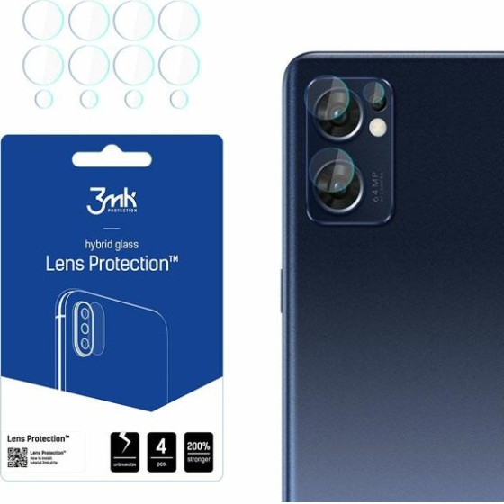 3MK Lens Protect Oppo Find X5 Lite Camera Lens Protection 4pieces