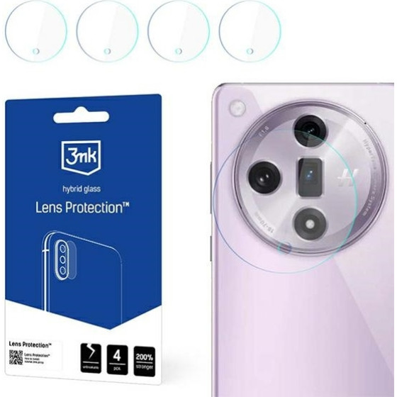 3MK Lens Protect Oppo Find X7Ochrona na obiektyw aparatu 4szt