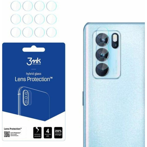 3MK Lens Protect Oppo Reno 6 Pro 5GPEPM00 Camera Lens Protection 4pieces