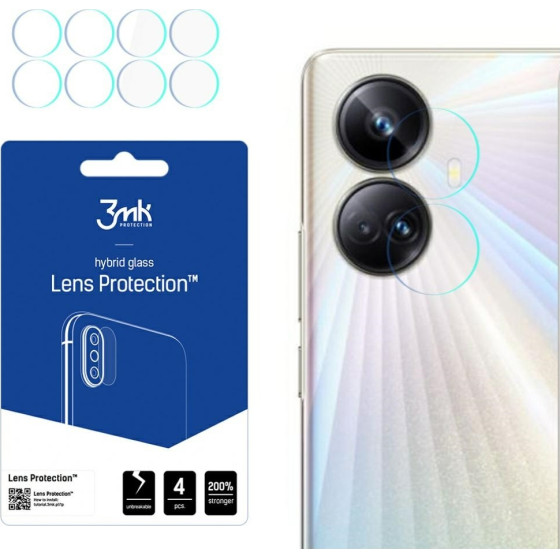 3MK Lens Protect Realme 10 Pro+Ochrona na obiektyw aparatu 4szt