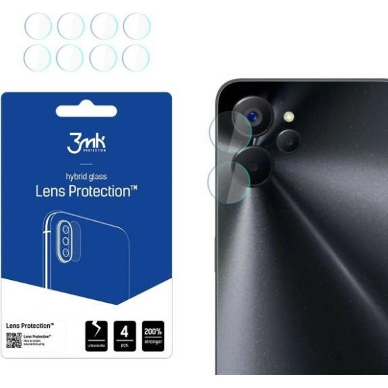 3MK Lens Protect Realme 10Ochrona na obiektyw aparatu 4szt