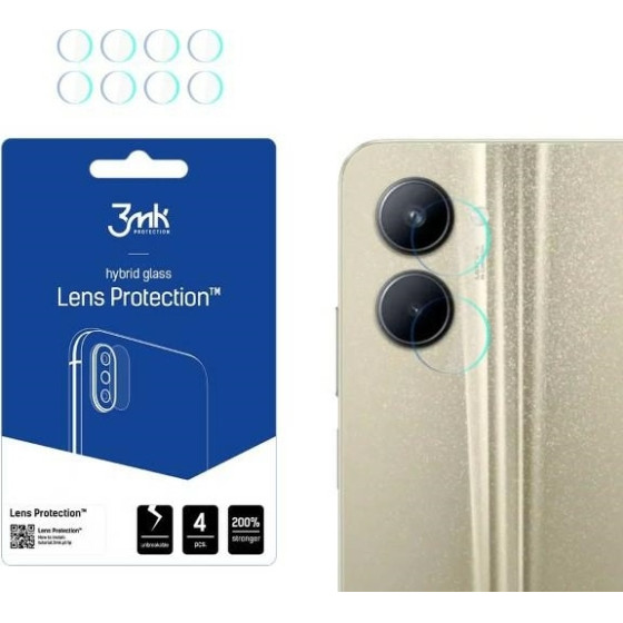 3MK Lens Protect Realme C33Ochrona na obiektyw aparatu 4szt