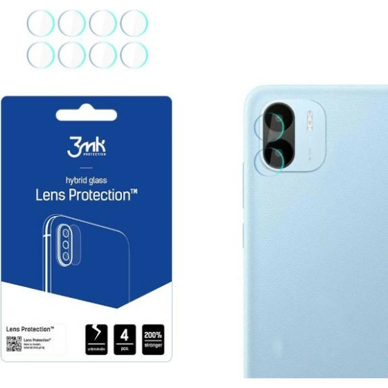3MK Lens Protect Redmi A2/A2+Ochrona na obiektyw aparatu 4szt