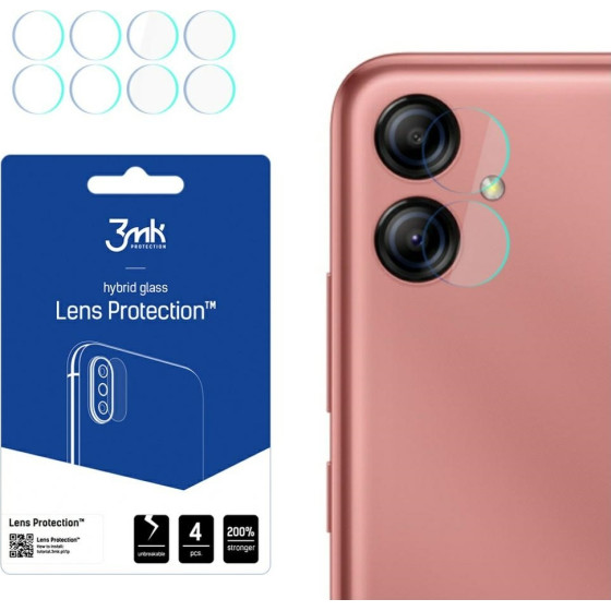 3MK Lens Protect Sam A04eOchrona na obiektyw aparatu 4szt
