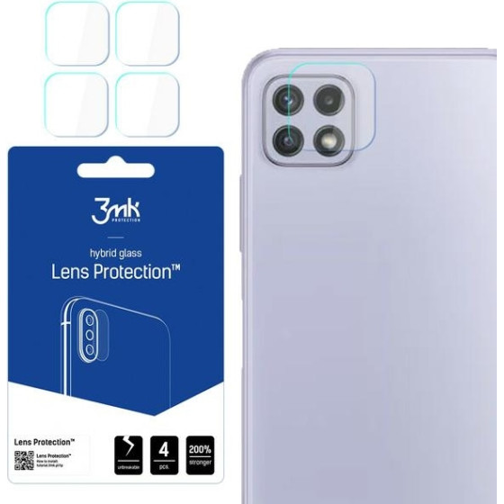 3MK Lens Protect Sam A225 A22 4G Camera Lens Protection 4pieces