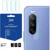 3MK Lens Protect Sony Xperia 10 III 5G Camera Lens Protection 4pieces
