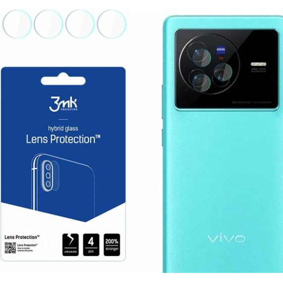 3MK Lens Protect Vivo X80 Camera Lens Protection 4pieces