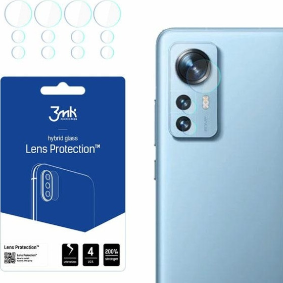 3MK Lens Protect Xiaomi 12 Pro Camera Lens Protection 4pieces