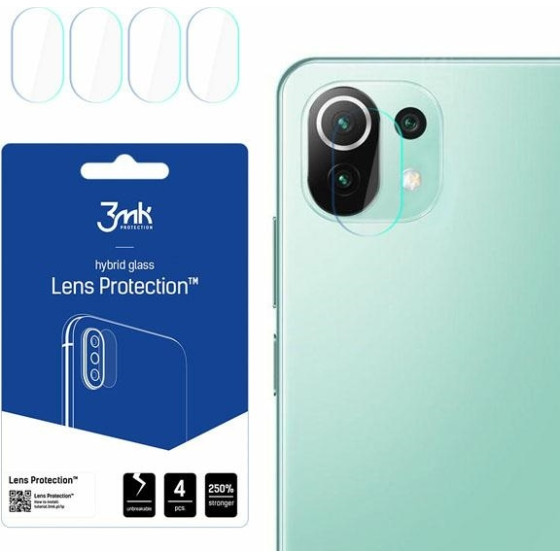 3MK Lens Protect Xiaomi Mi 11 Lite 5G Camera Lens Protection 4pieces