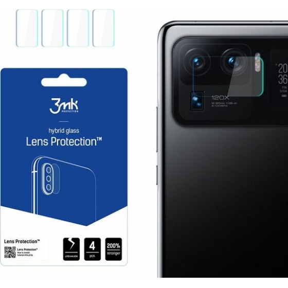 3MK Lens Protect Xiaomi Mi 11 Ultra 5G Camera Lens Protection 4pieces