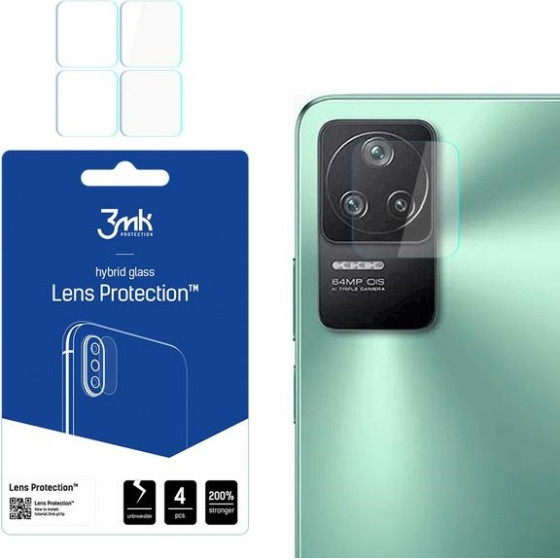 3MK Lens Protect Xiaomi POCO F4 5G Camera Lens Protection 4pieces